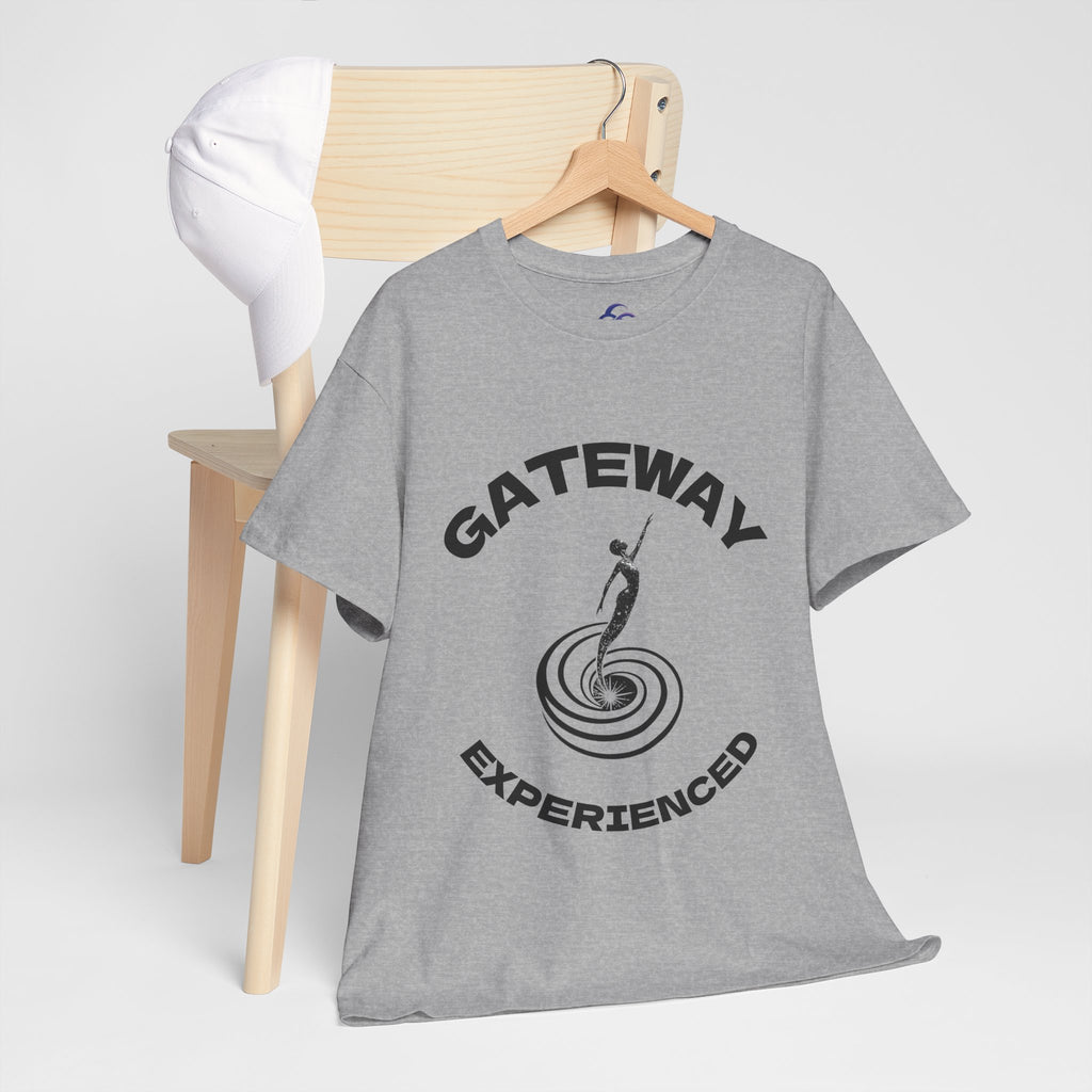 Gateway Experienced T-Shirt Light — Retro Spiral Rider Graphic Tee