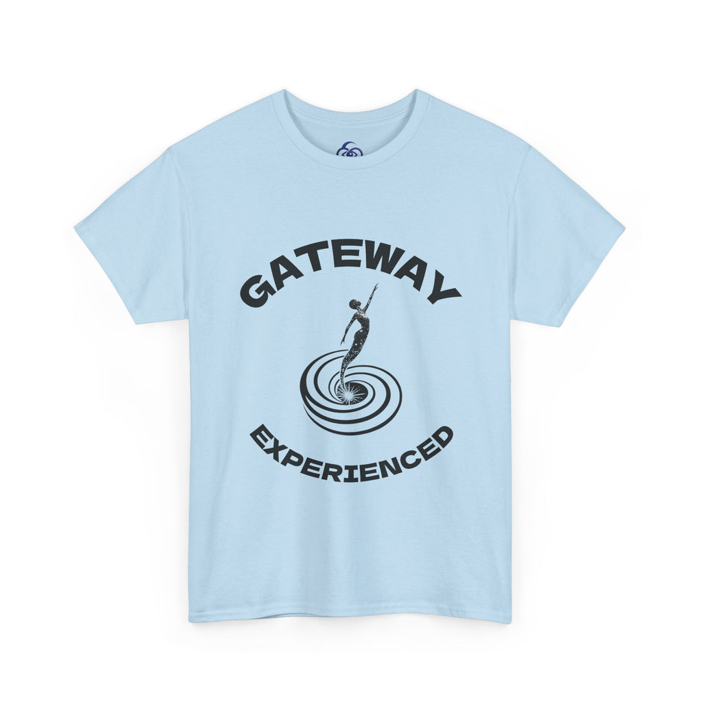 Gateway Experienced T-Shirt Light — Retro Spiral Rider Graphic Tee