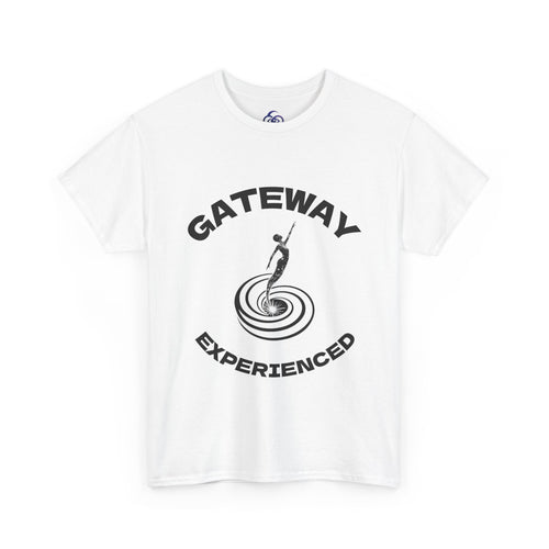 Gateway Experienced T-Shirt Light — Retro Spiral Rider Graphic Tee